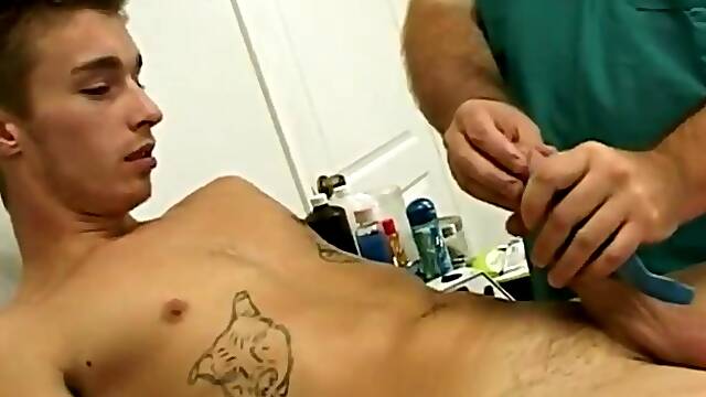 Gabriels gay doctor fucks my ass after prostate exam xxx hot