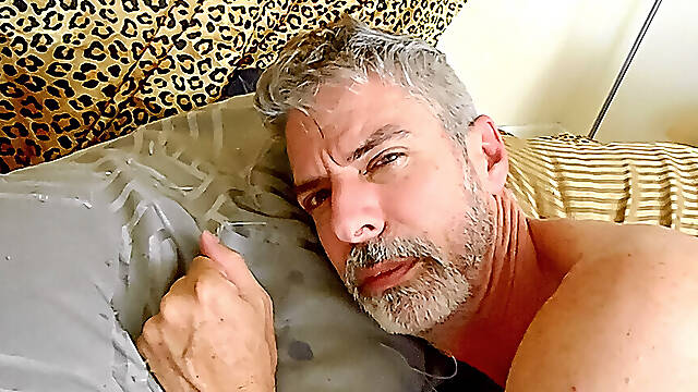 Spying On Naked Step daddy Giant - Richard Lennox