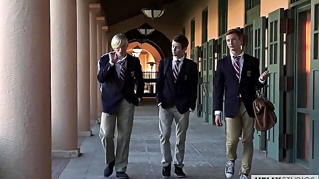 Jessie Montgomery & Evan Parker & Ryker Madison in at Helix Academy: Chapter III - HelixStudios