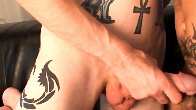 Punk rock guy ends up drilled anally after enjoying oral sex