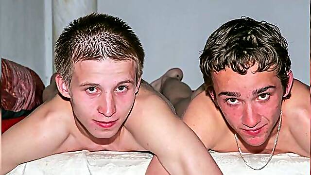 Two cute skinny boys doing striptease pic compilation