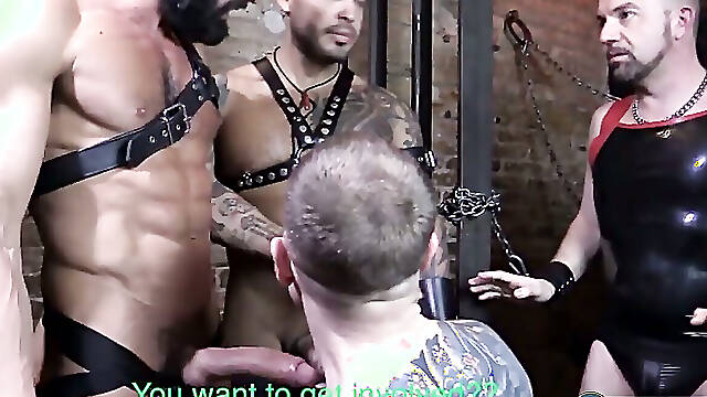 MachoFactory: Jordi Slutx Takes An Avalanche Of Big Cocks In Berlin Dark Room Or