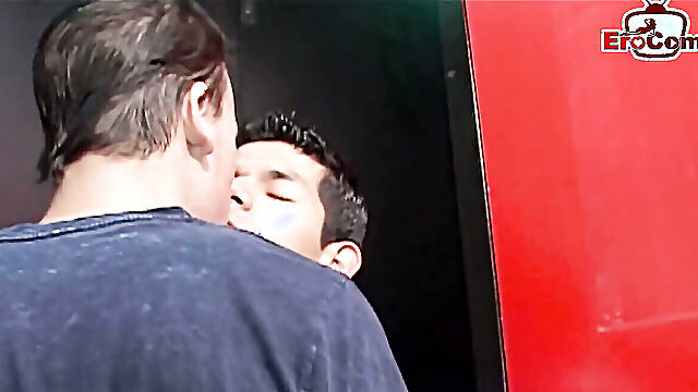 Steamy Gay Anal Fun in a Dressing Room