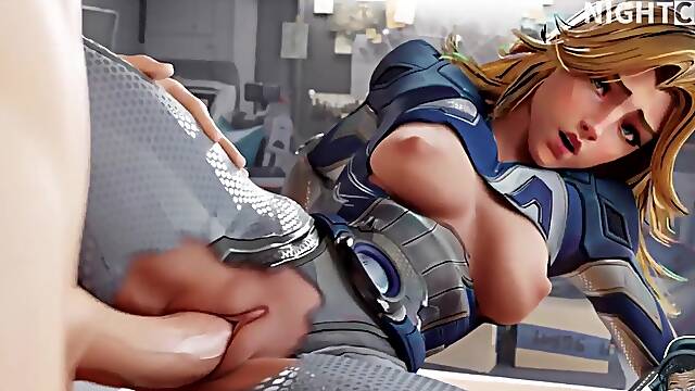 Huge tit scarlet witch toys and her vagina slick vagina