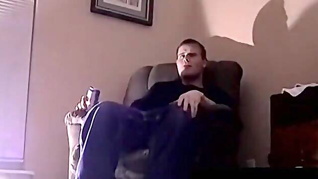 Fat cock jerking ends with mature facial painting