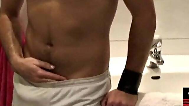 German gaydaddy enjoys massage with rimjob and blowjob