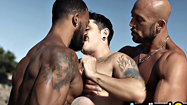 Muscular nubians assfucked skinny jock