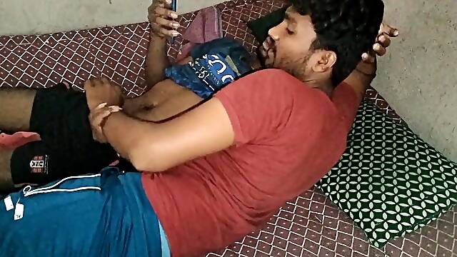 Teen College Students Hostel Room Watching Porn Video