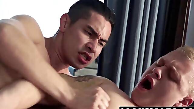 Assfucking blazing gay cousin after sloppy sixty nine