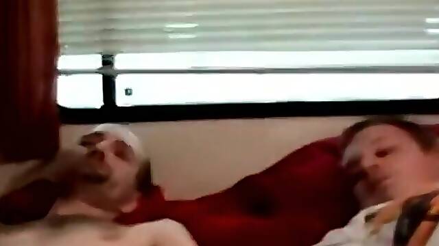 JoeSchmoeXXX.com - Amateurs have a good time lying next to each other jerking off with pleasure