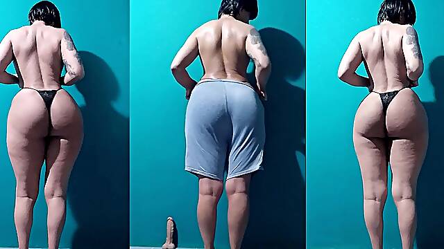 Femboy Rabuda Rebolando e Gemendo igual uma Puta