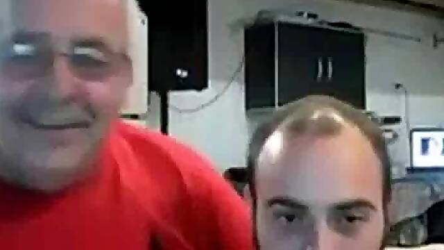 Dancing Daddy Bear Flashes His Big Cock on Webcam