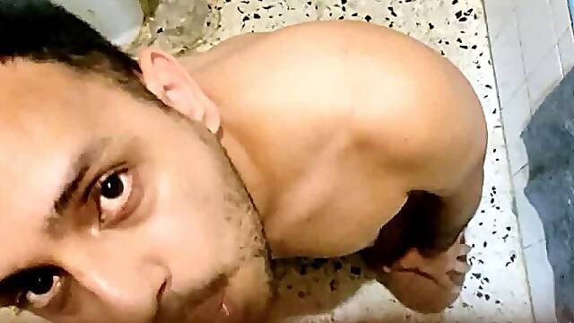 Faggot Crysthian being used on a store