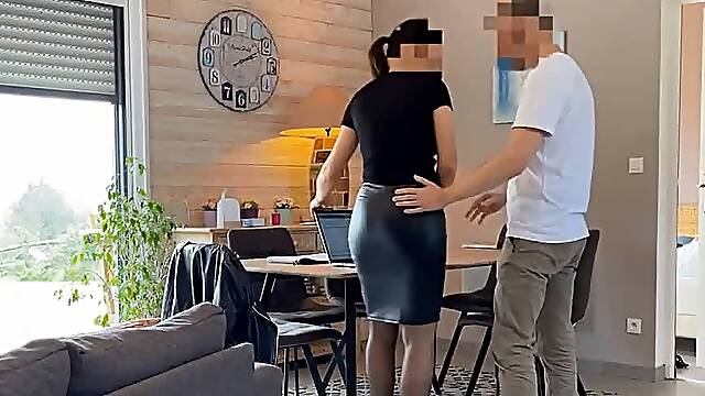 Visite immobiliere vire a la baise