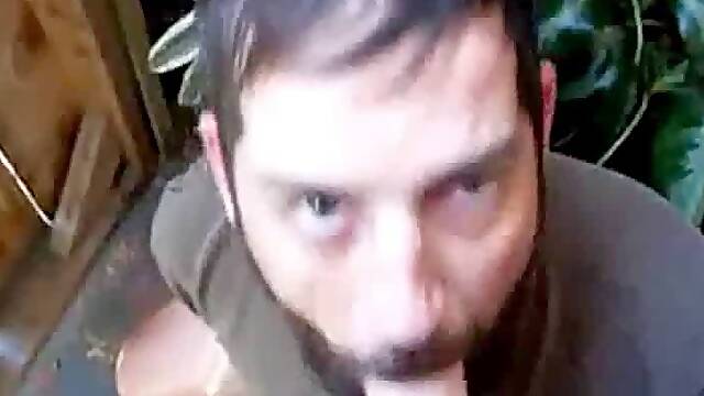 Bearded Daddy Blowjob by the Roadside
