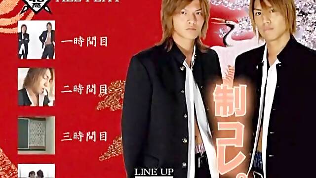 Best Asian gay guys in Crazy handjob, masturbation JAV clip