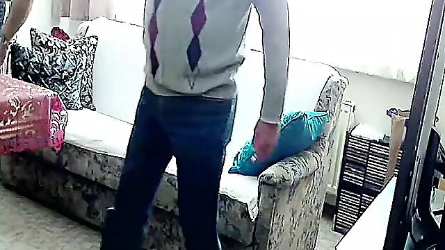 Three-some With Crossdresser In Nylon stockings