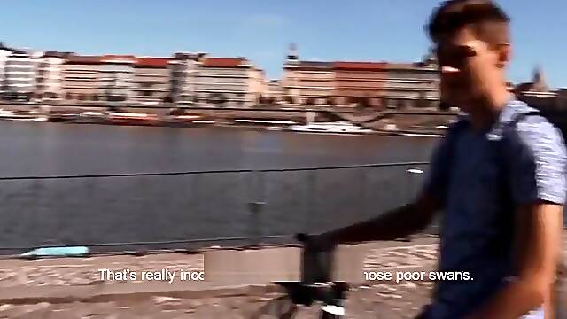Czech Twink Fucked For Cash