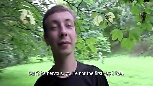 Young Str8 First Timer Barebacked For Money