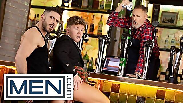 Muscular Paddy Obrians Big Return Means Big Fun For Dean Young At The Pub