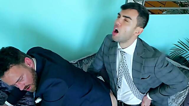 Logan Moore gets a hardcore anal pounding from her neighbor, Alexander Muller