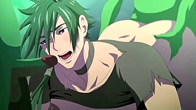 Nagi and the knight leave the goblin cave & sink into passionate forest sex (Happy END)