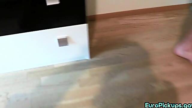 Straight amateur picked up for POV anal sex by gay man