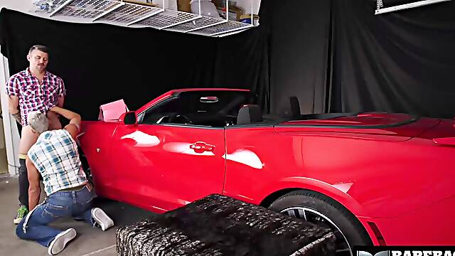 BAREBACKTHATHOLE Christian Matthews Barebacked By Silver Steele