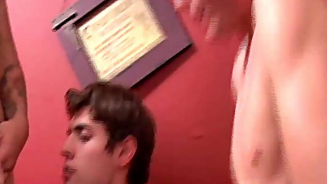 RealAltGuys.com - Alt jocks enjoy ball licking 3way with big cock sucking