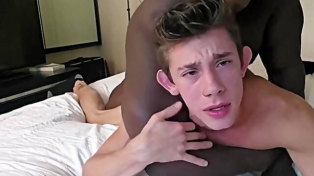 Daddy BBC Fucks a White Bottom