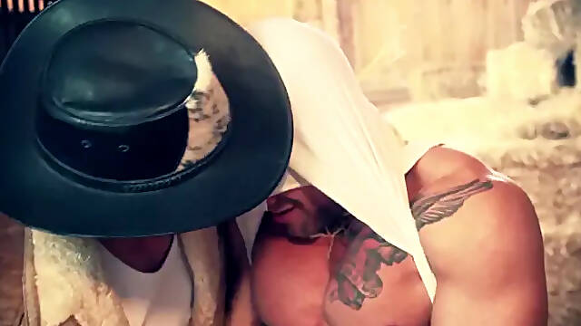 Men: Inked Muscles in the Saddle