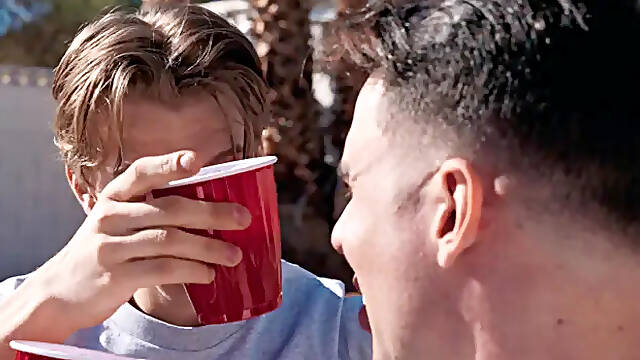 Men: Bulge Alert: Joey Checks out His Buddys Package