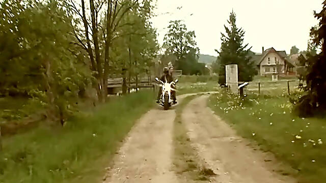 Big Blond Bikers Big Wank Adventure