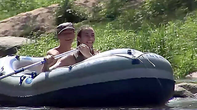 Inflatable Lust: The Boys Go for a Wet Ride