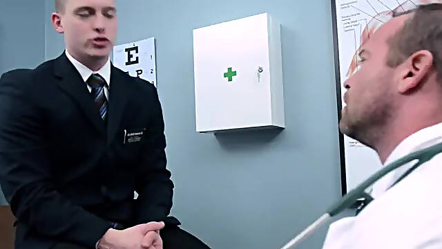 Missionary Boys: Butler Gets Off Watching Doctors Exam