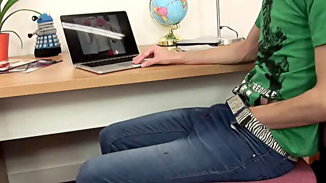 Tattooed Twinks Play While Prince Studies