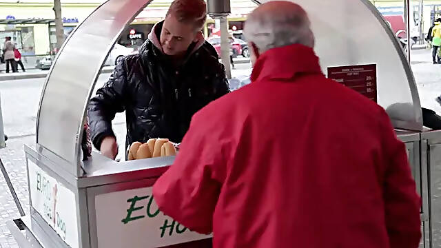 Mighty stallion invades cute boys hole