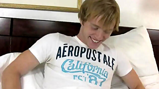 Caucasian Cutie and His Tight Jeans