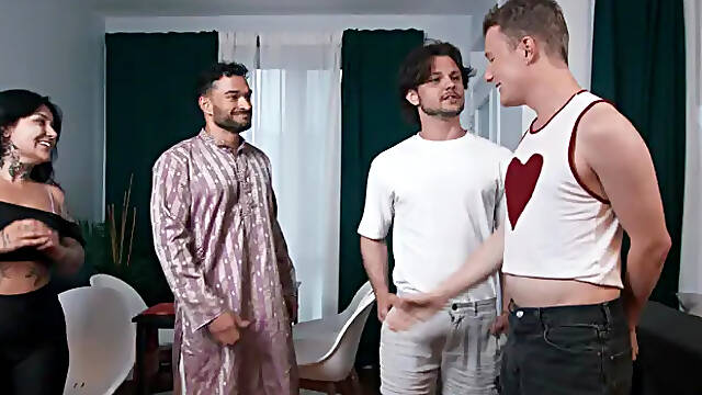 Men: Kinky Kitchen Fun While The Parents Cook