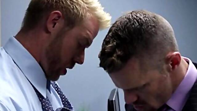 TheGayOffice - Christopher Daniels amongst Landon Conrad