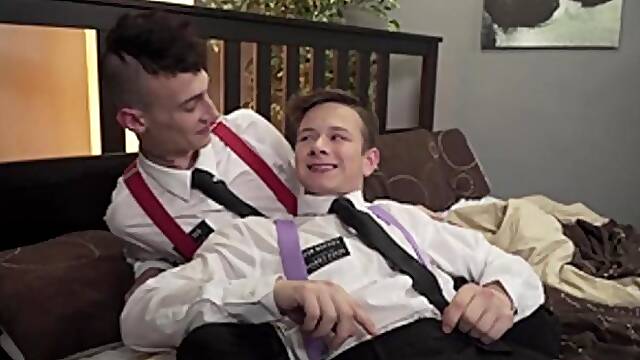 Mormon Boys Get Down & Dirty in Secret