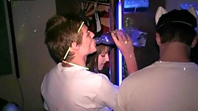 Dick Dorm: Black Light Leaks Ravers Hidden Agenda
