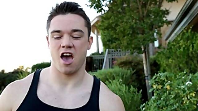 Next Door Male: From Athlete to Aroused Exhibitionist