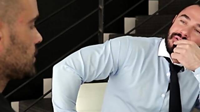 The Gay Office: Ares Goes Wild in Crosses Tight Ass