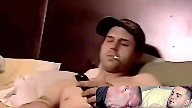 JoeSchmoeXXX.com - Straight guy squirts huge fountain of cum jerking off with xxx-porn