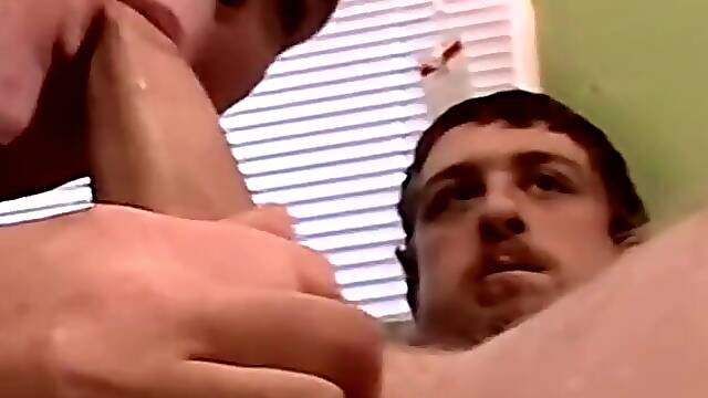 JoeSchmoeXXX.com - Young amateur enjoying old and black guys sucking his cock with glee