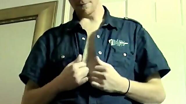 JoeSchmoeXXX.com - Straight deviant Nimrod masturbates with nipples teased