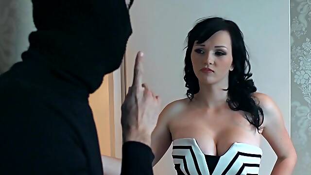Pretty Young Pornstar With Big Beautiful Tits Sucking A Stranger's Massive Cock
