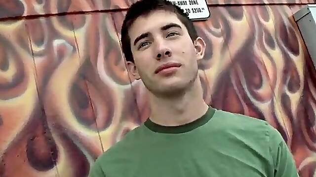 Preston Steel and Parker Brooks in incredible gloryhole blowjob clip