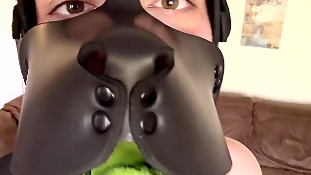 Dirty Sky Wine and Pup Blaze have a fetish fuck session